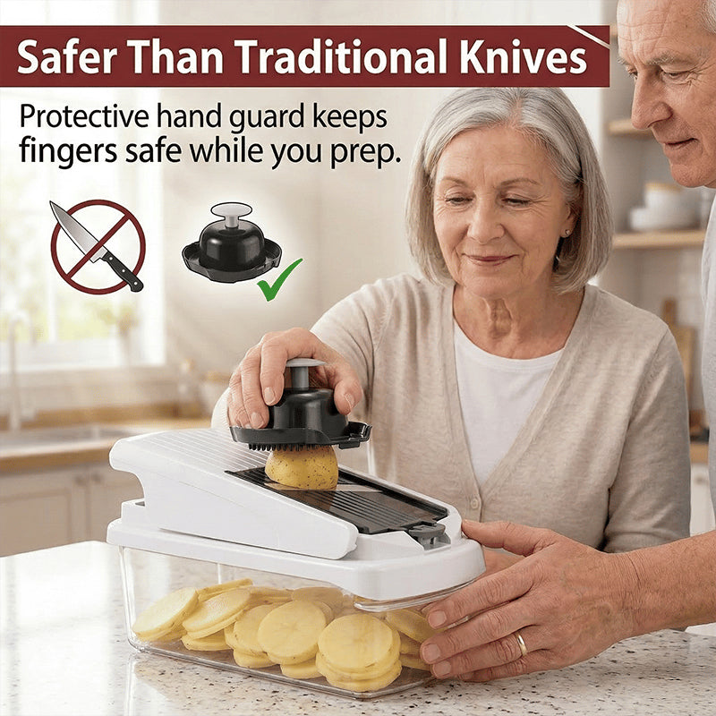 15-in-1 Multi-Function Vegetable Chopper & Food Prep System