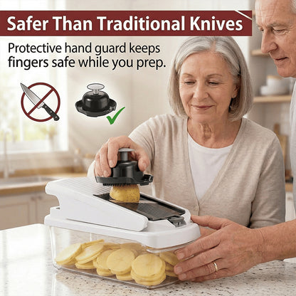 15-in-1 Multi-Function Vegetable Chopper & Food Prep System
