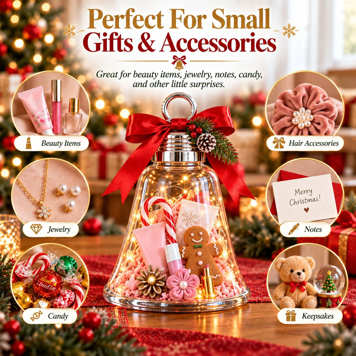 🎄🎁DIY Christmas Bell Gift Box