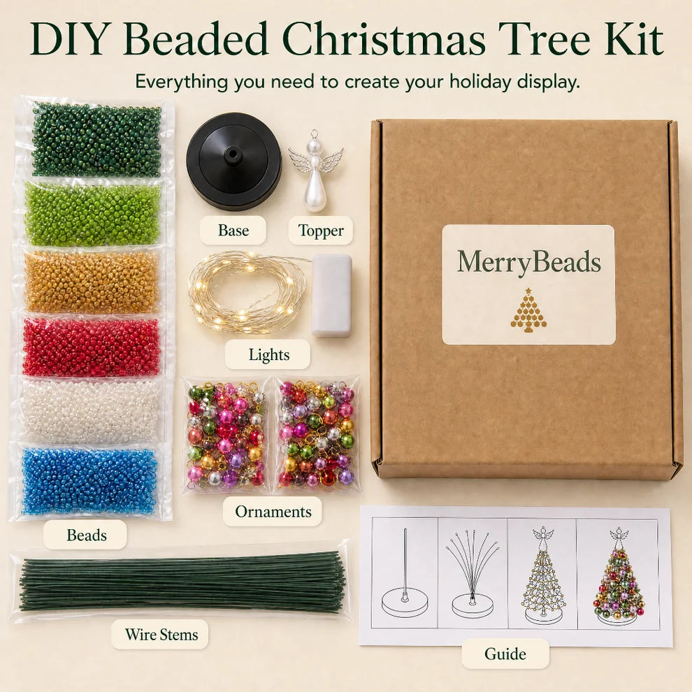 MerryBeads™ Beaded Christmas Tree Kit