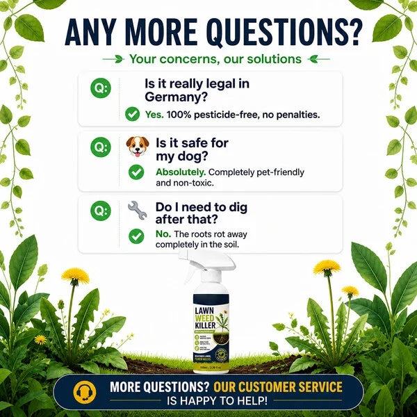 [Easy and stress-free weeding in the garden] Herbicide for domestic use