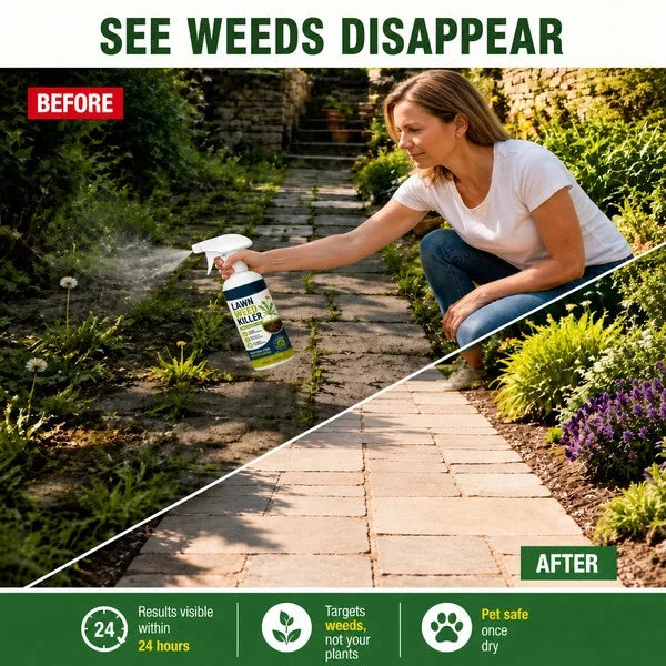 [Easy and stress-free weeding in the garden] Herbicide for domestic use
