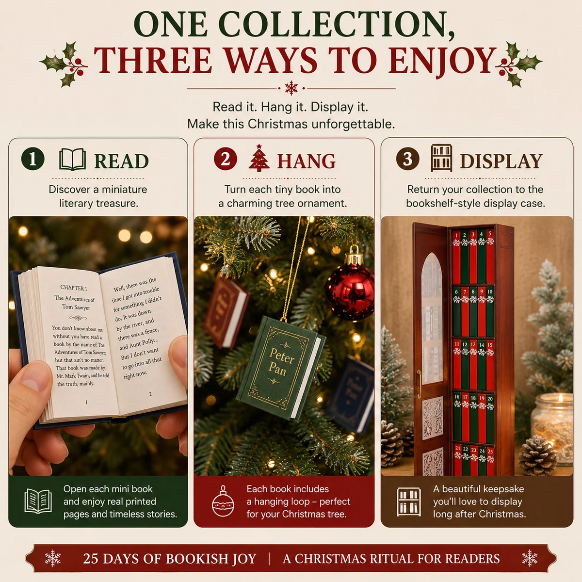 25-Day Mini Book Advent Calendar