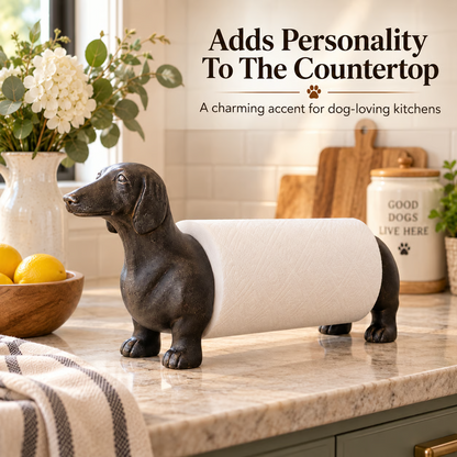 Dachshund Paper Towel Holder