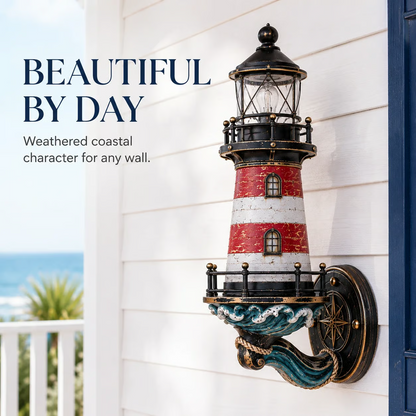 🌊Vintage Coastal Lighthouse Wall Light