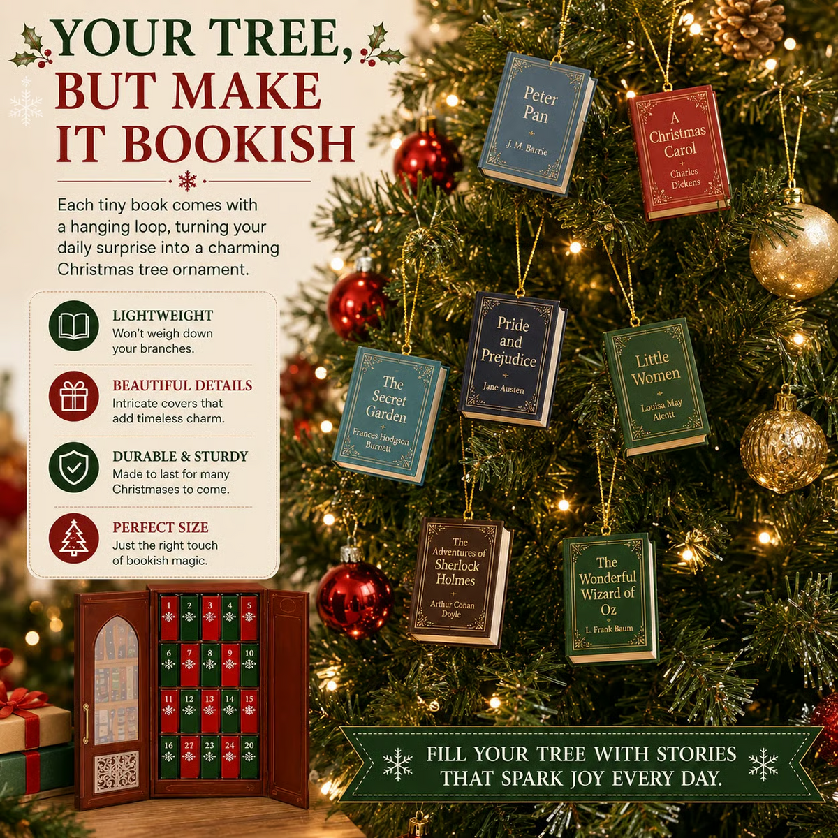 25-Day Mini Book Advent Calendar