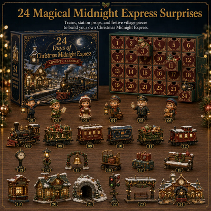 🎄24 Days Of Christmas Village Friends Advent Calendar