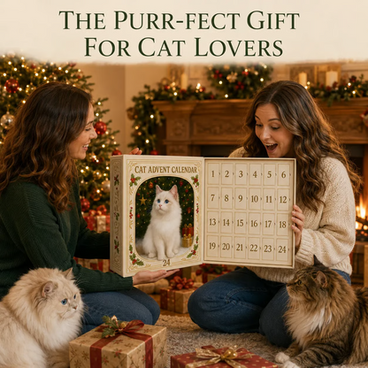 🐱2026 Cat Advent Calendar – 24 Days of Unique Christmas Cat Ornaments 🎄