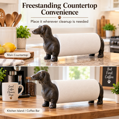 Dachshund Paper Towel Holder