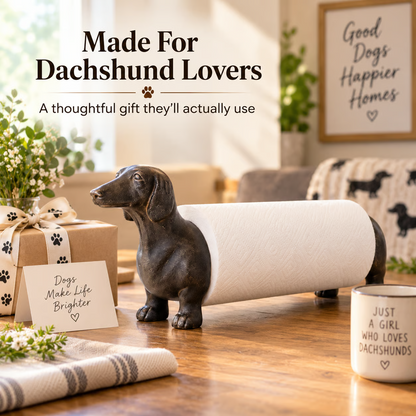 Dachshund Paper Towel Holder