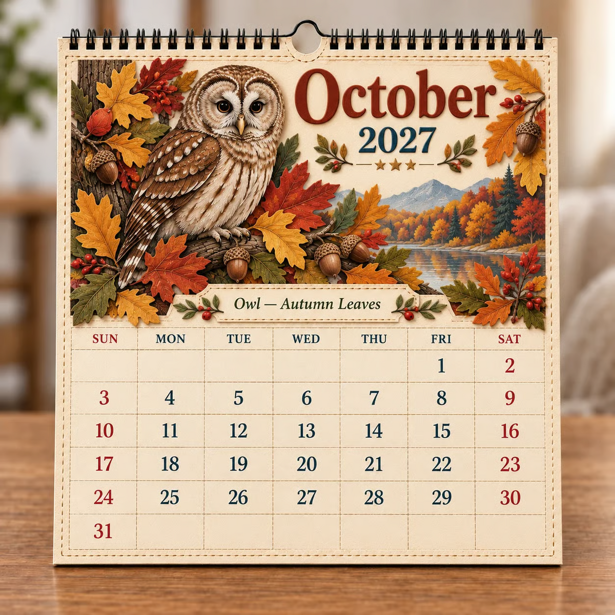 🐦 2027 Birds Of America Wall Calendar | A Year of Beautiful Birds & Nature