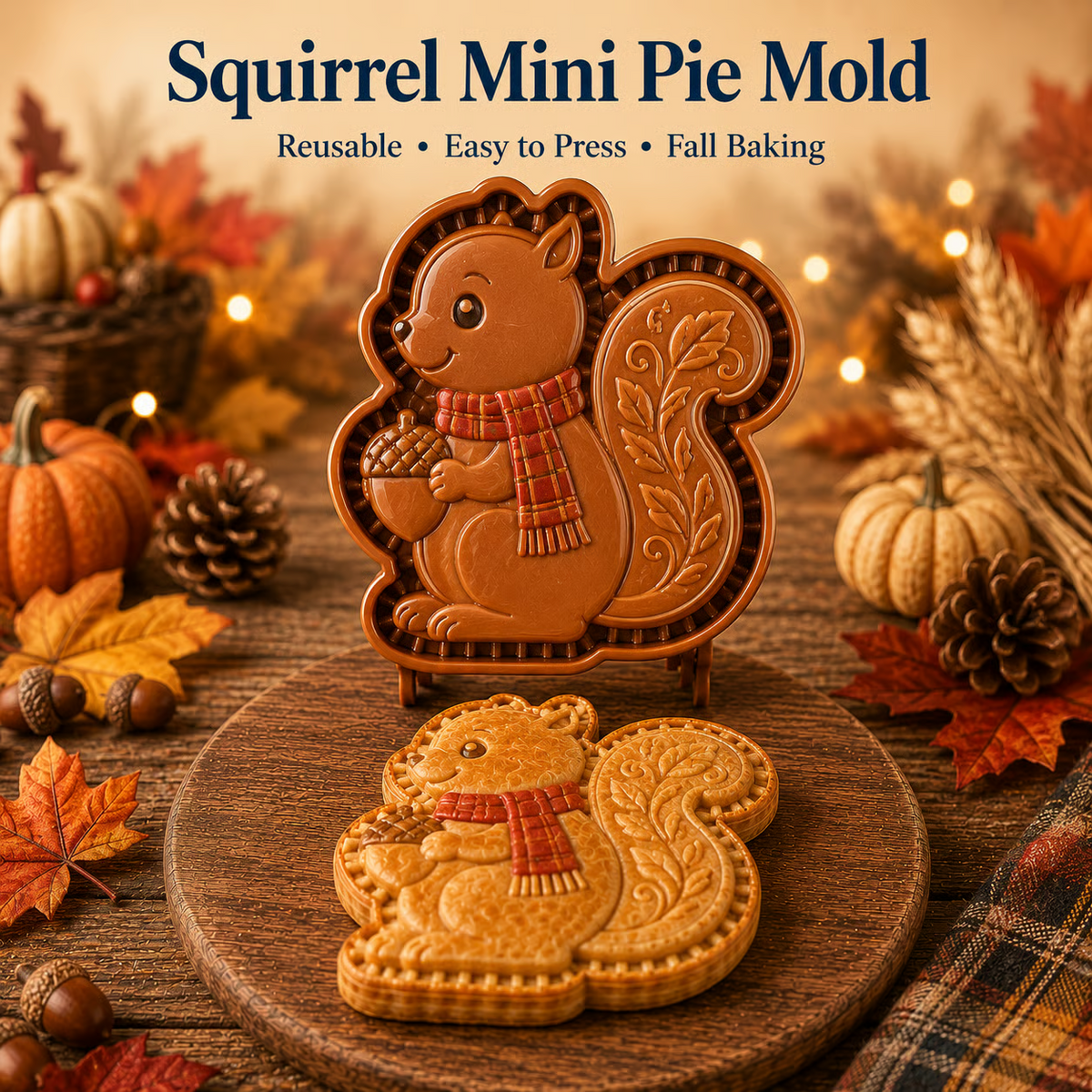 🍂Fall Mini Pie Mold