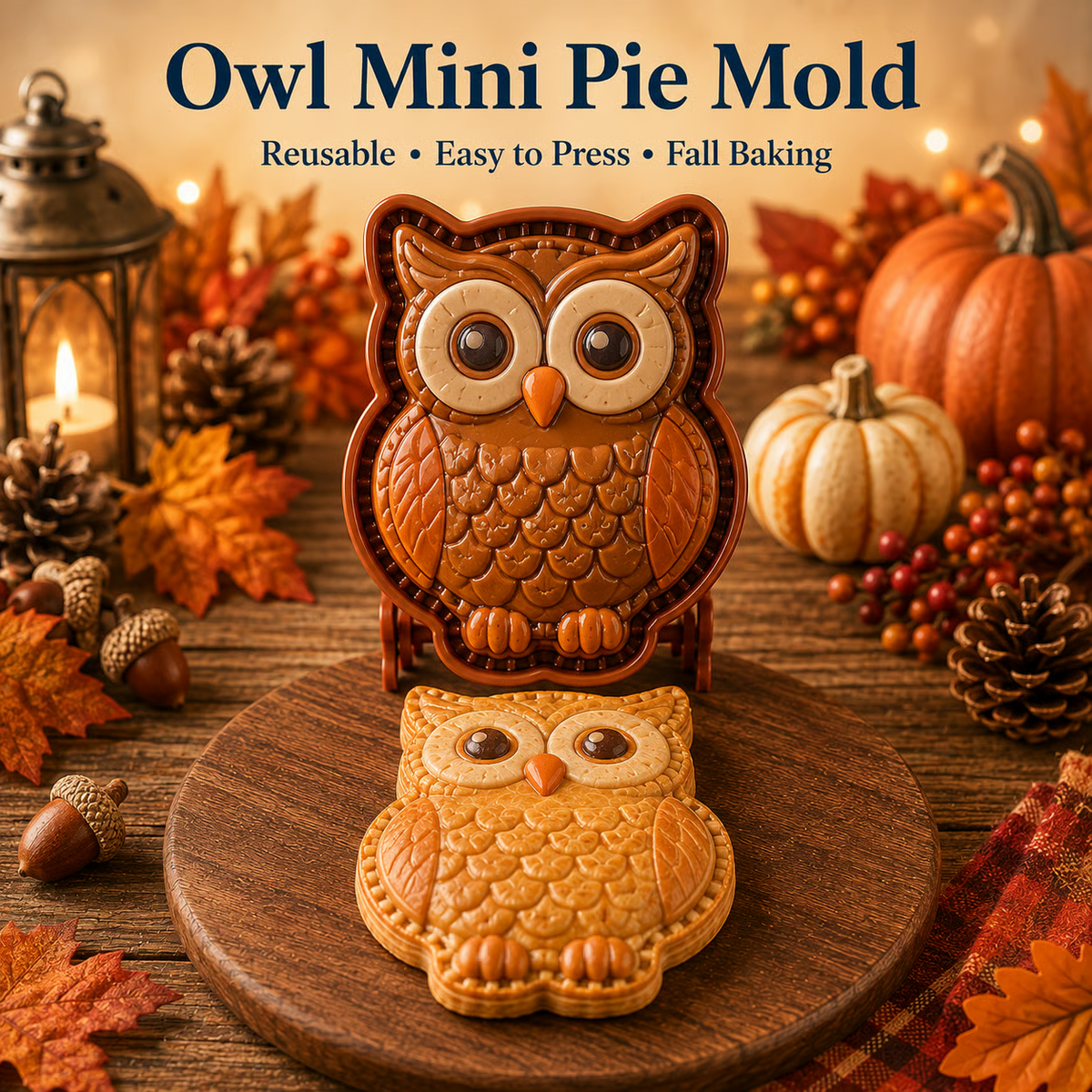 🍂Fall Mini Pie Mold