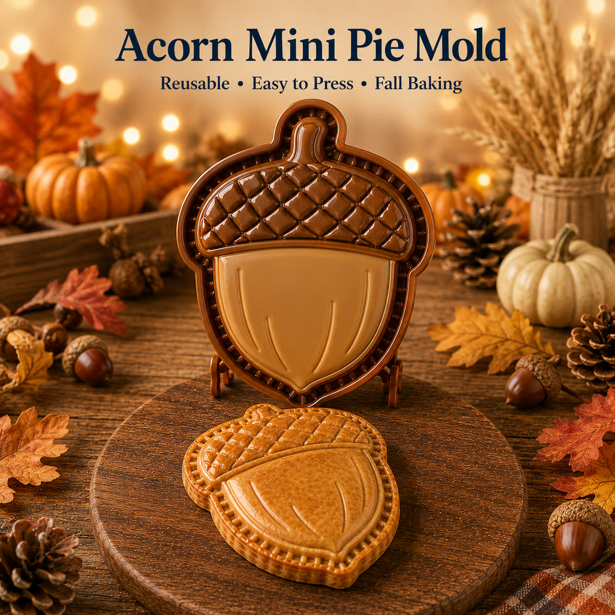 🍂Fall Mini Pie Mold