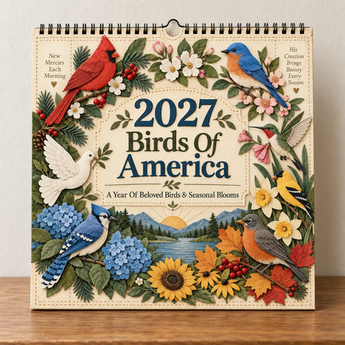 🐦 2027 Birds Of America Wall Calendar | A Year of Beautiful Birds & Nature