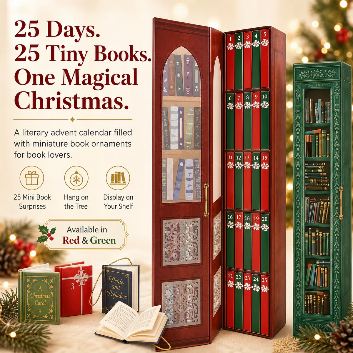 25-Day Mini Book Advent Calendar