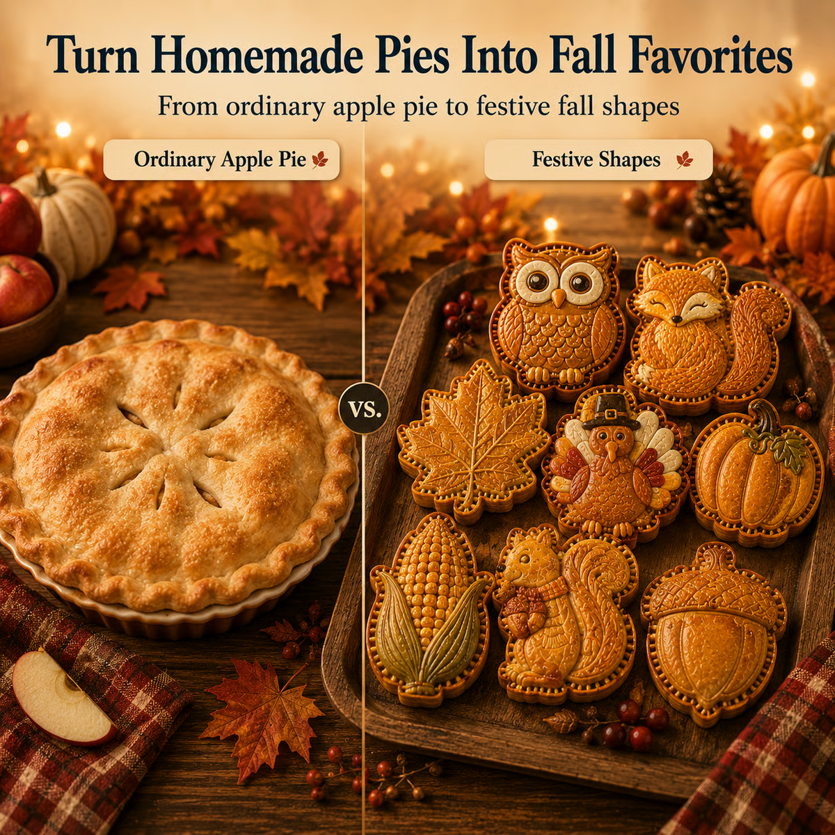 🍂Fall Mini Pie Mold