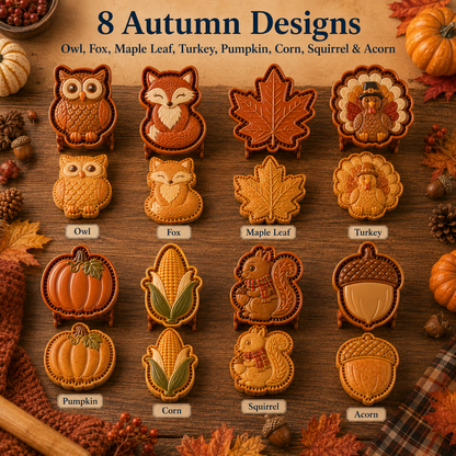 🍂Fall Mini Pie Mold