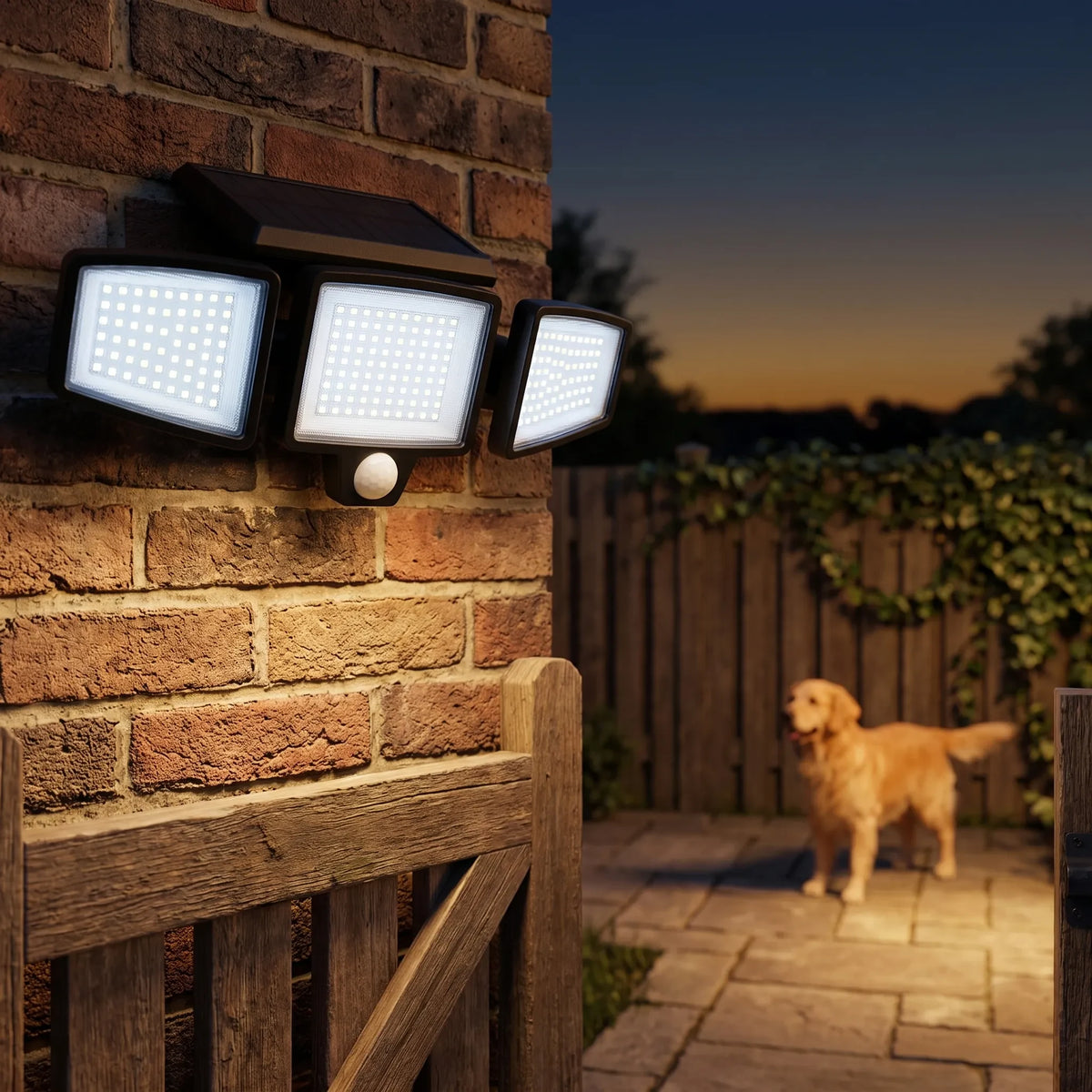 Solar Motion Sense Light - The Light That Turns Your Driveway On