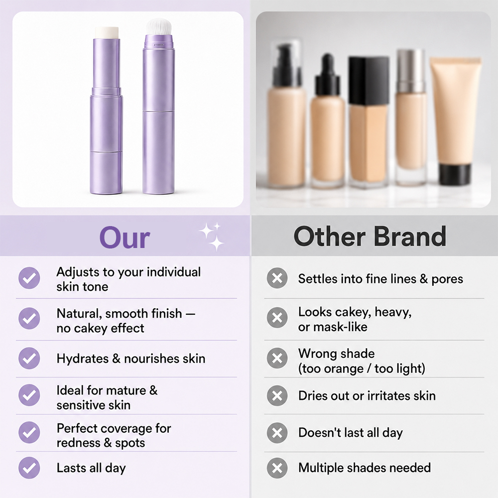 Korea 2 in 1 Color Changing Foundation Stick