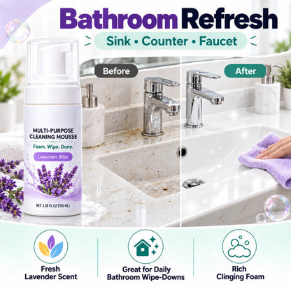 Multi-Purpose Cleaning Mousse | Powerful Foam for Everyday Messes