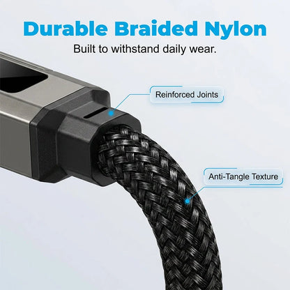 4-in-1 Keychain Fast Charging Cable
