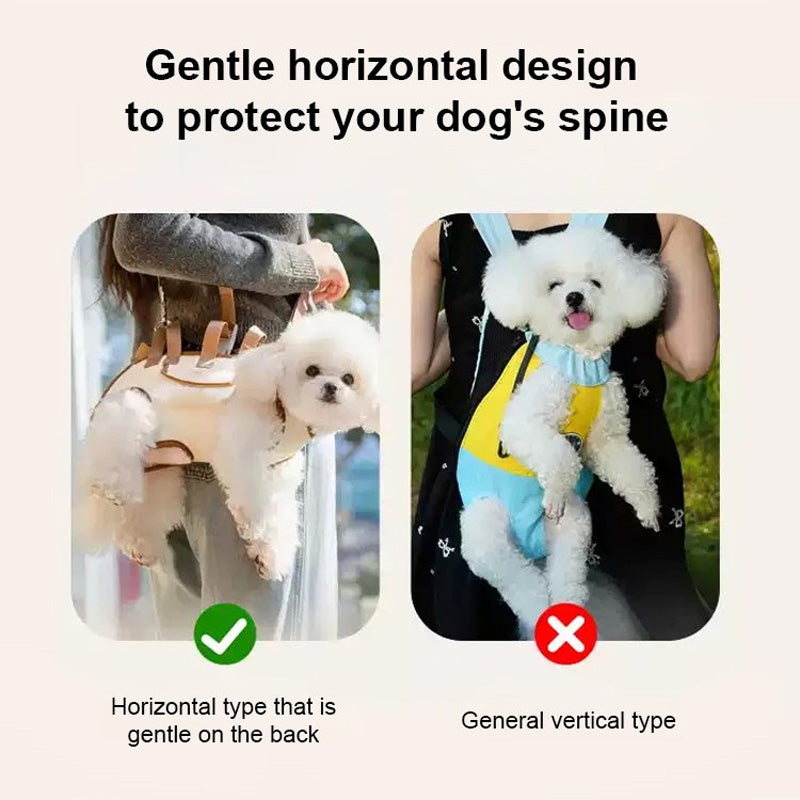 Portable breathable pet carrier bag and backpack — product image 2