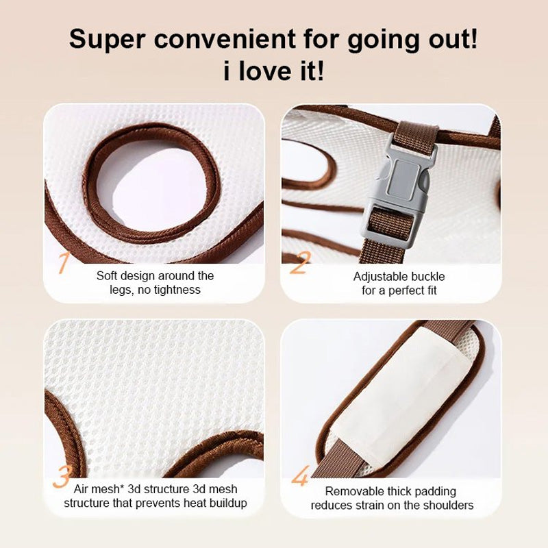 Portable breathable pet carrier bag and backpack — product image 5