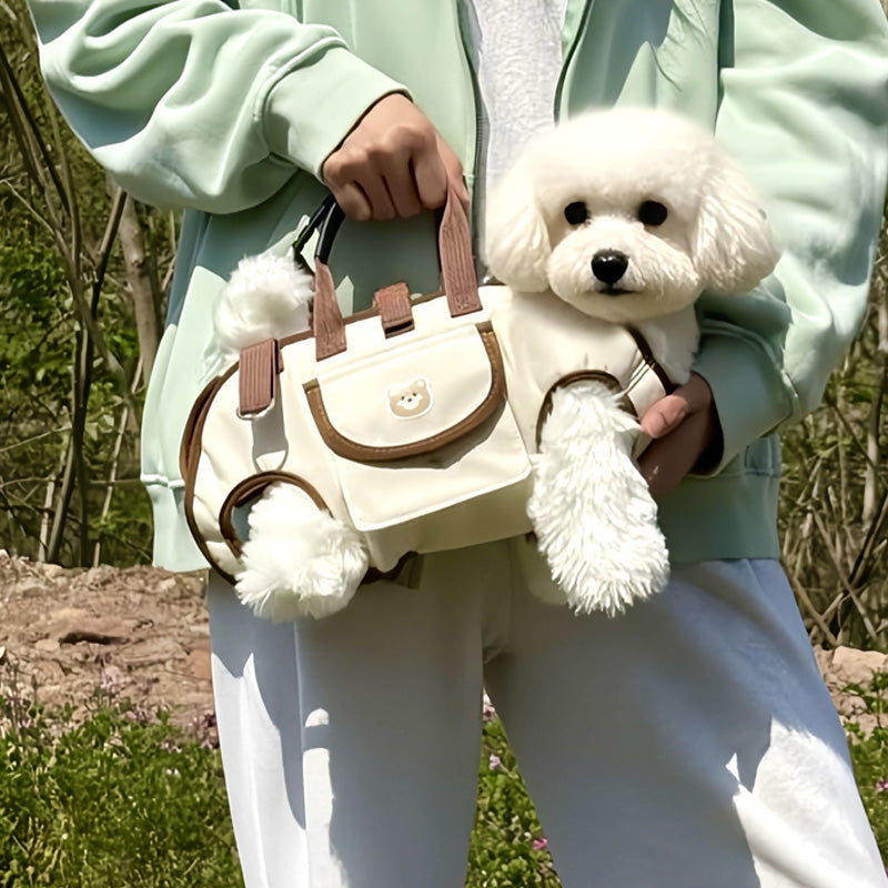 Portable breathable pet carrier bag and backpack — product image 7