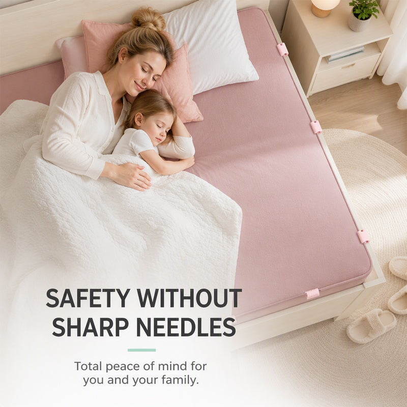 Multi-Functional Needle-Free Bedsheet Clips