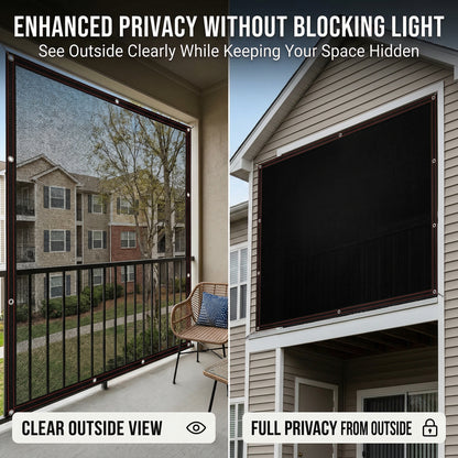 Outdoor UV-Resistant Privacy Shade Cloth